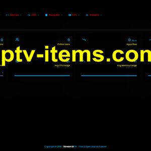 Dark Theme For Xtream UI Mods Dark Theme For  New Version